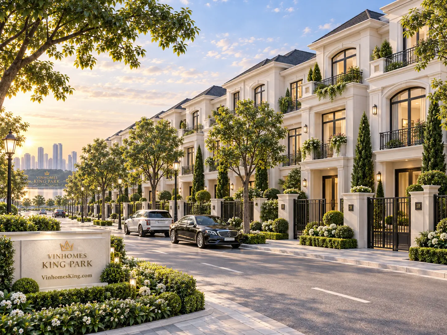 Nhà thấp tầng trong tổng thể Vinhomes King Park