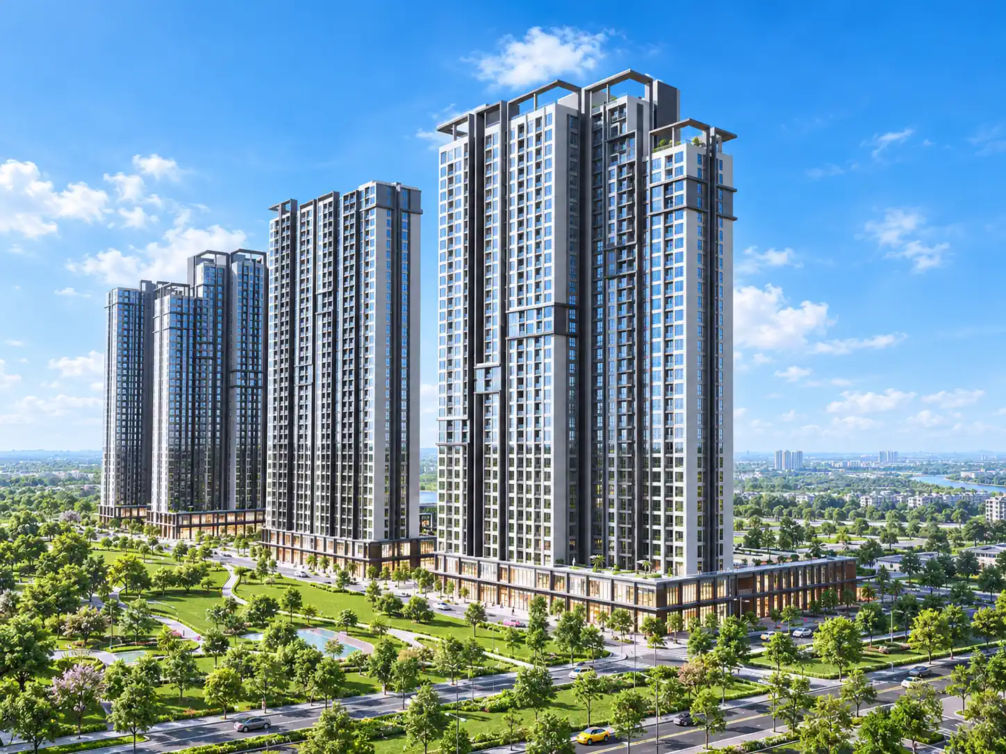 Căn 3PN The CityOn trong tổng thể dự án